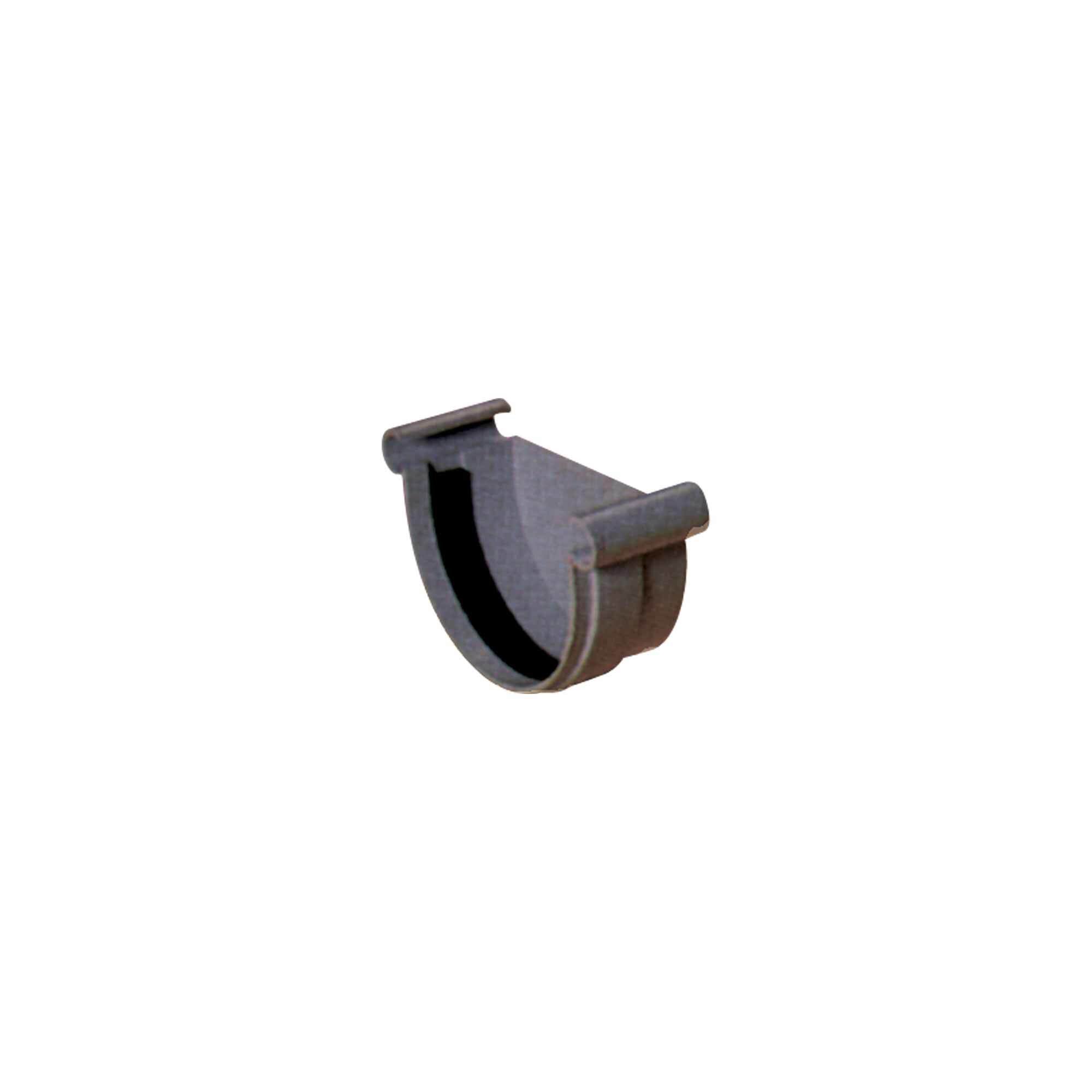 Pz. Adequa tapa para canalon doble voluta gris oscuro Ral-7037 D390