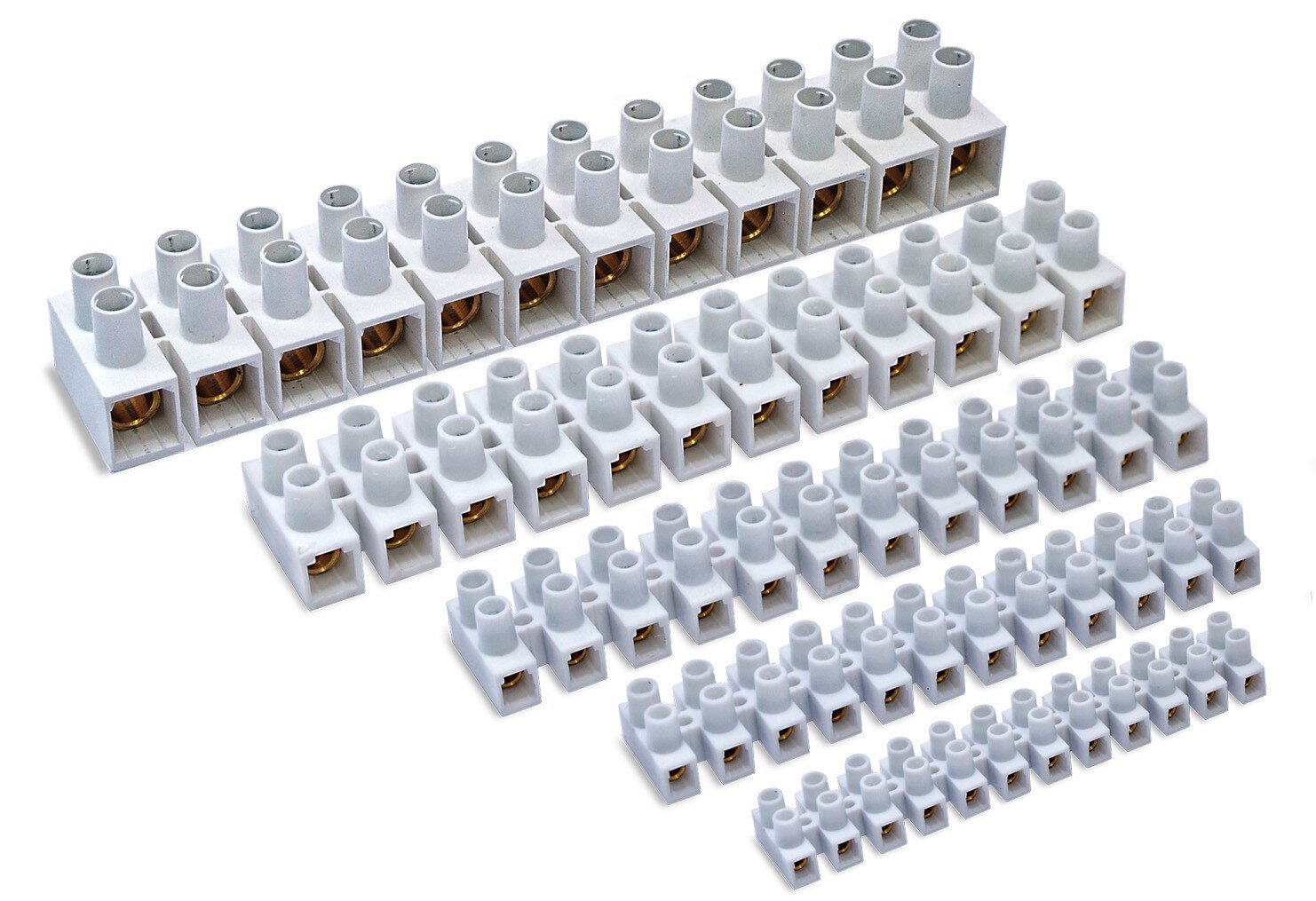 Pz.regleta conexion Famatel 204 2.5mm 24a blanco