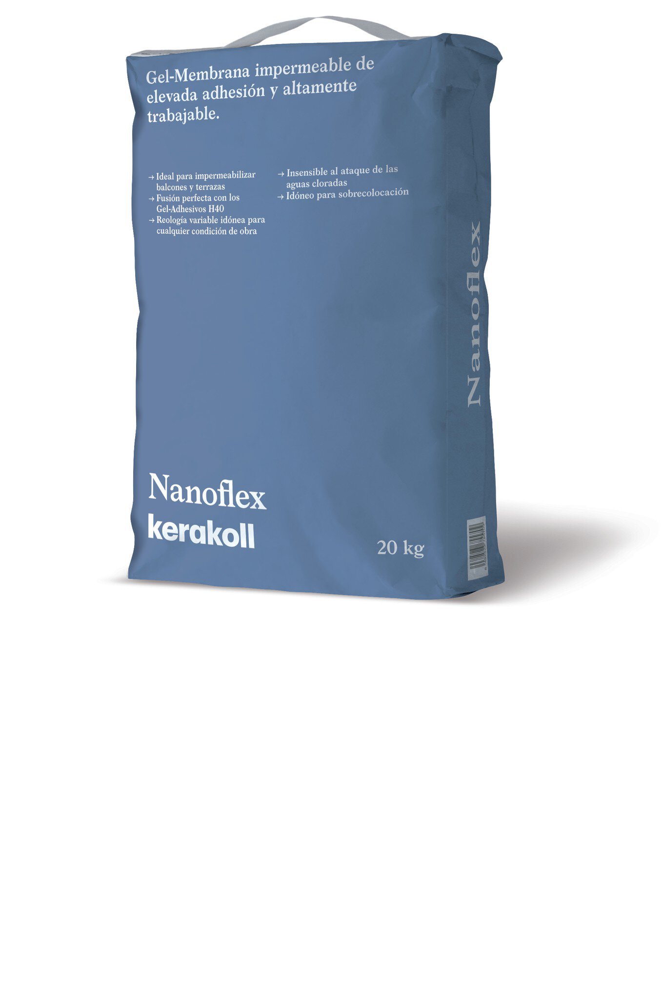 Saco Kerakoll Mortero Impermeabilizante bajo baldosa Gel Nanoflex 20Kg (K75570)