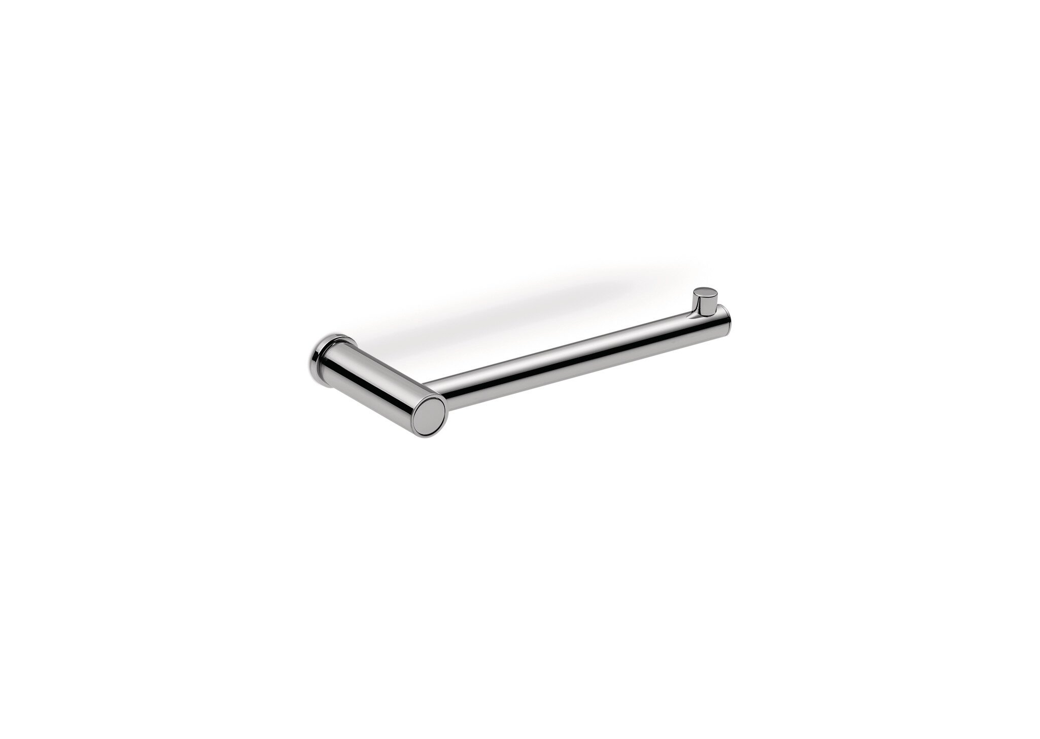 Portarrollos lateral Baho Dott sin tapa cromo (atornillar)