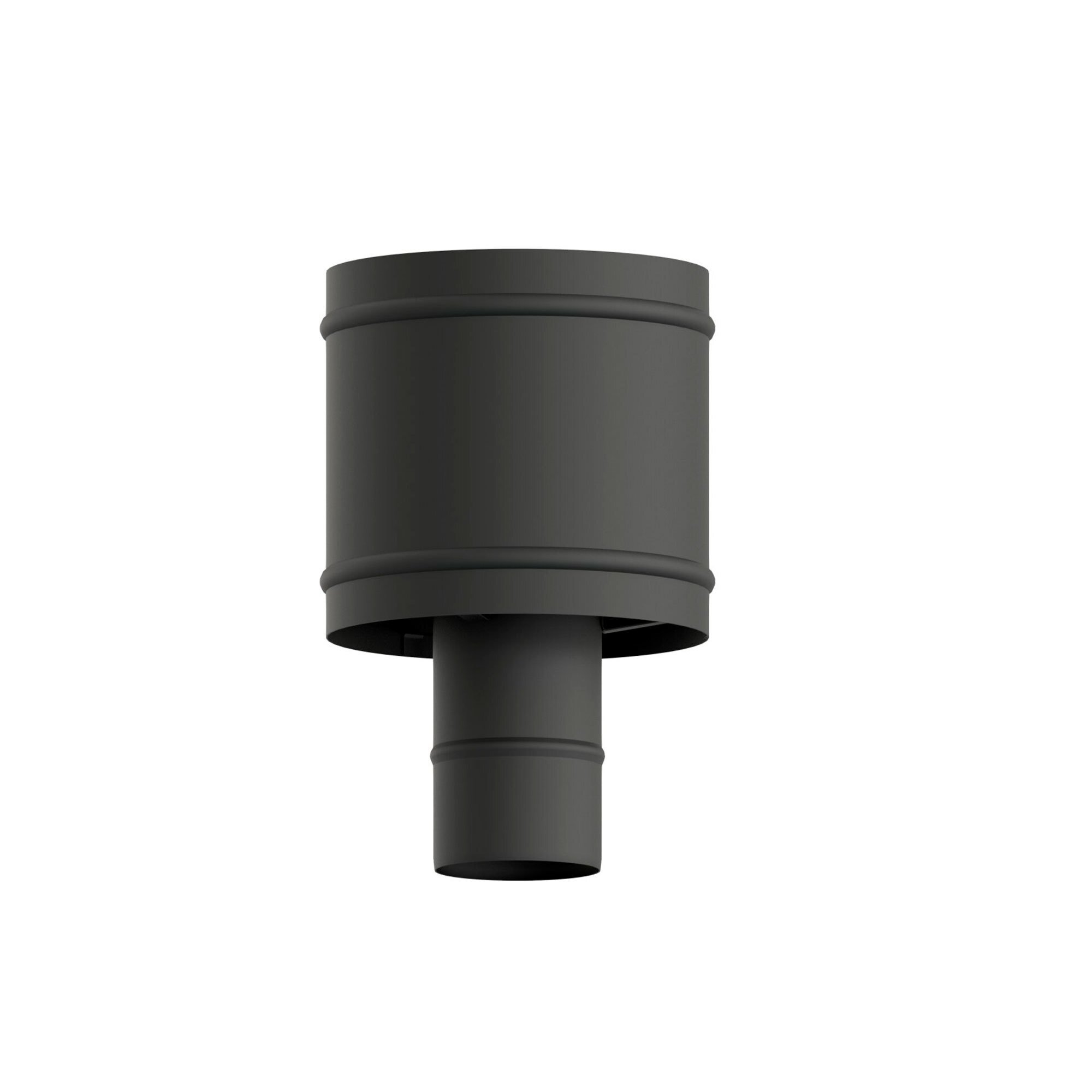 Pz.Exojo Terminal Antirrevocante Vitrificado Negro Mate para pellet