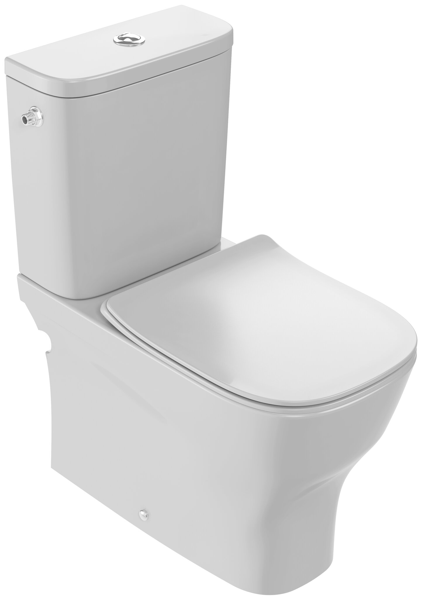 Kit Jacob delafon CUJI213-00 Inodoro a suelo Struktura Compacto BTW 2/4L alim lateral