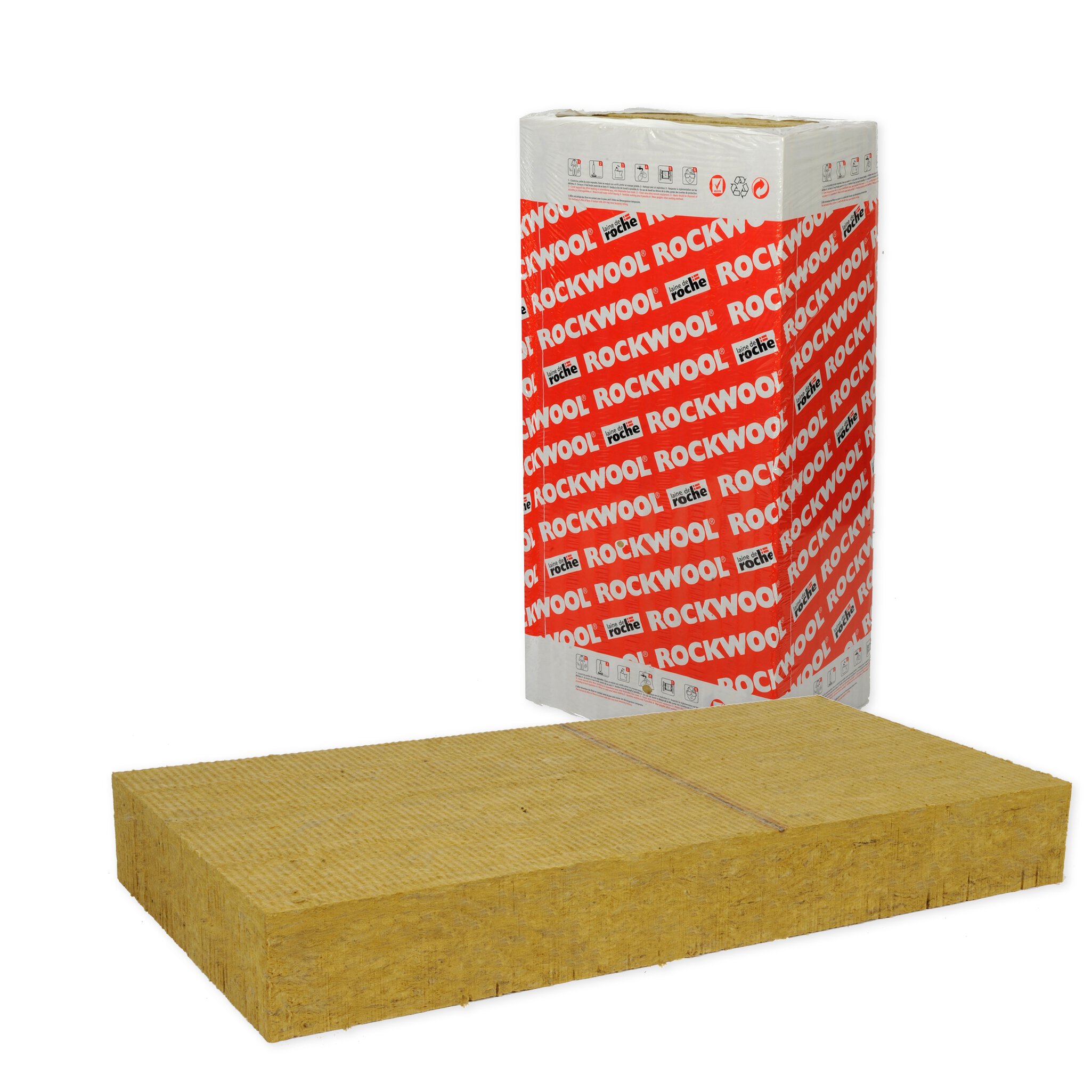 Panel Rockwool Rocksate Duo plus 120 x 60 cm - 80mm (340973)