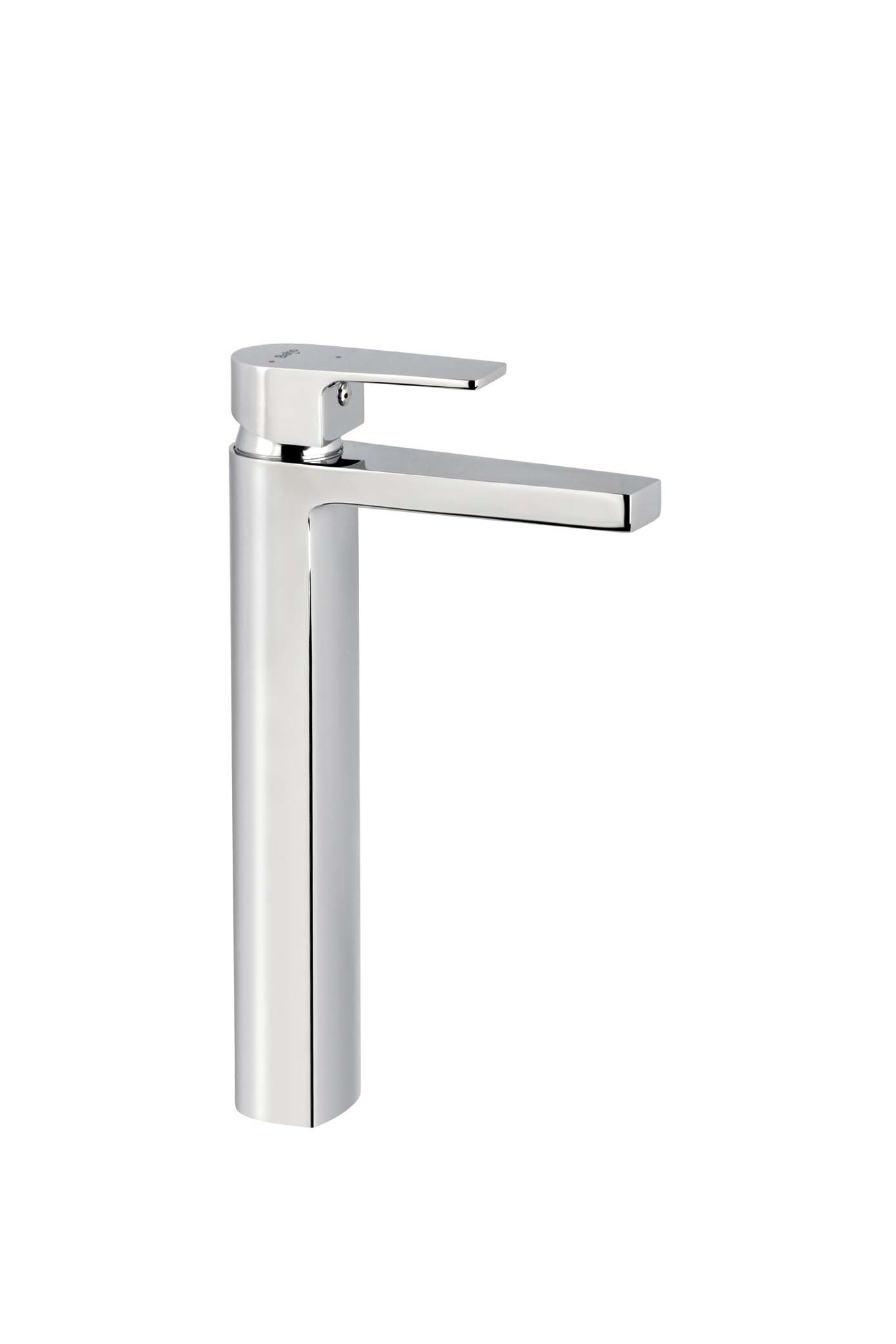 Grifo de lavabo caño alto Baho Plano cromo
