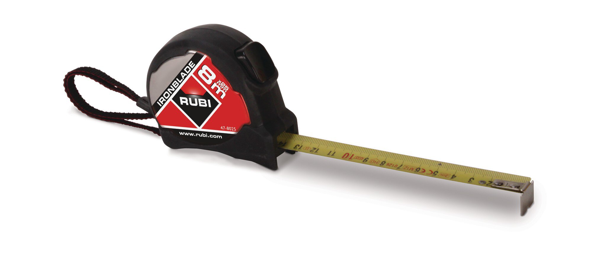 Pz. Rubi Ref.75905 Flexometro ironblade automatico 8m