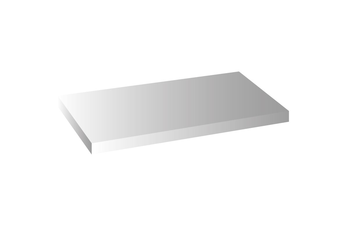 Tapa para mueble Baho Lucca-Frame 80 blanco mate