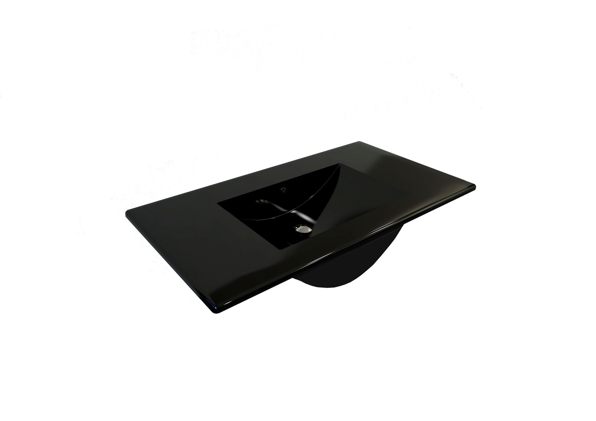 Lavabo Baho Codigo 2 101x46 negro