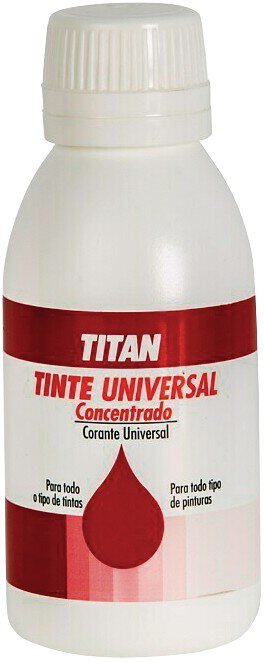 Bote Titan tinte universal rojo óxido 50ml