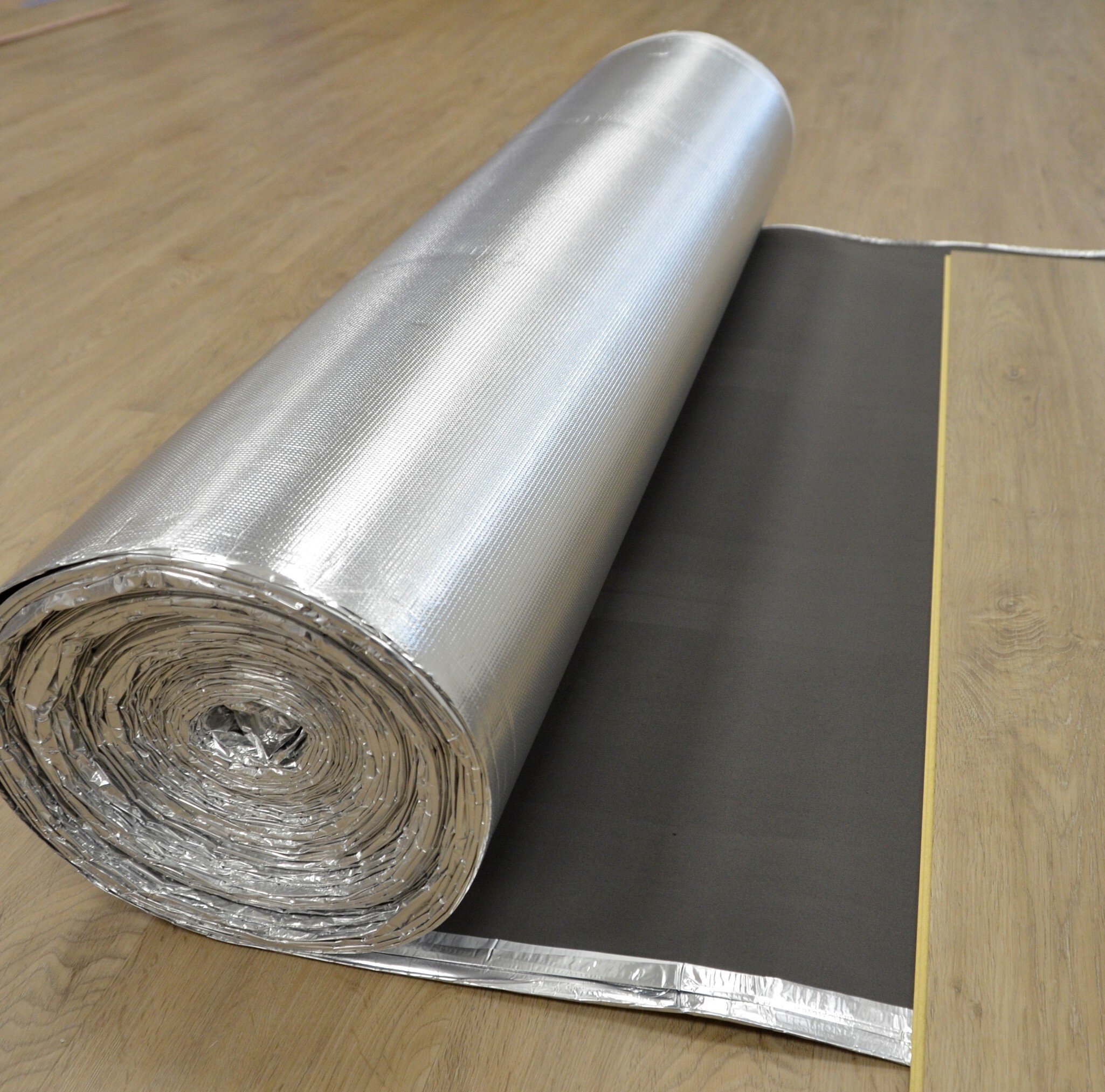 Pz.rollo Nature Floor aluminio 2mm p/radiante 25x1.2(30M2)