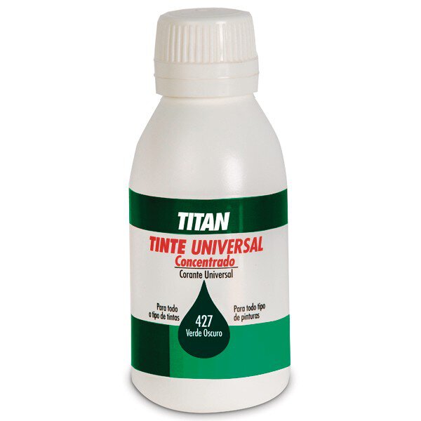 Bote Titan tinte universal verde oscuro 50ml