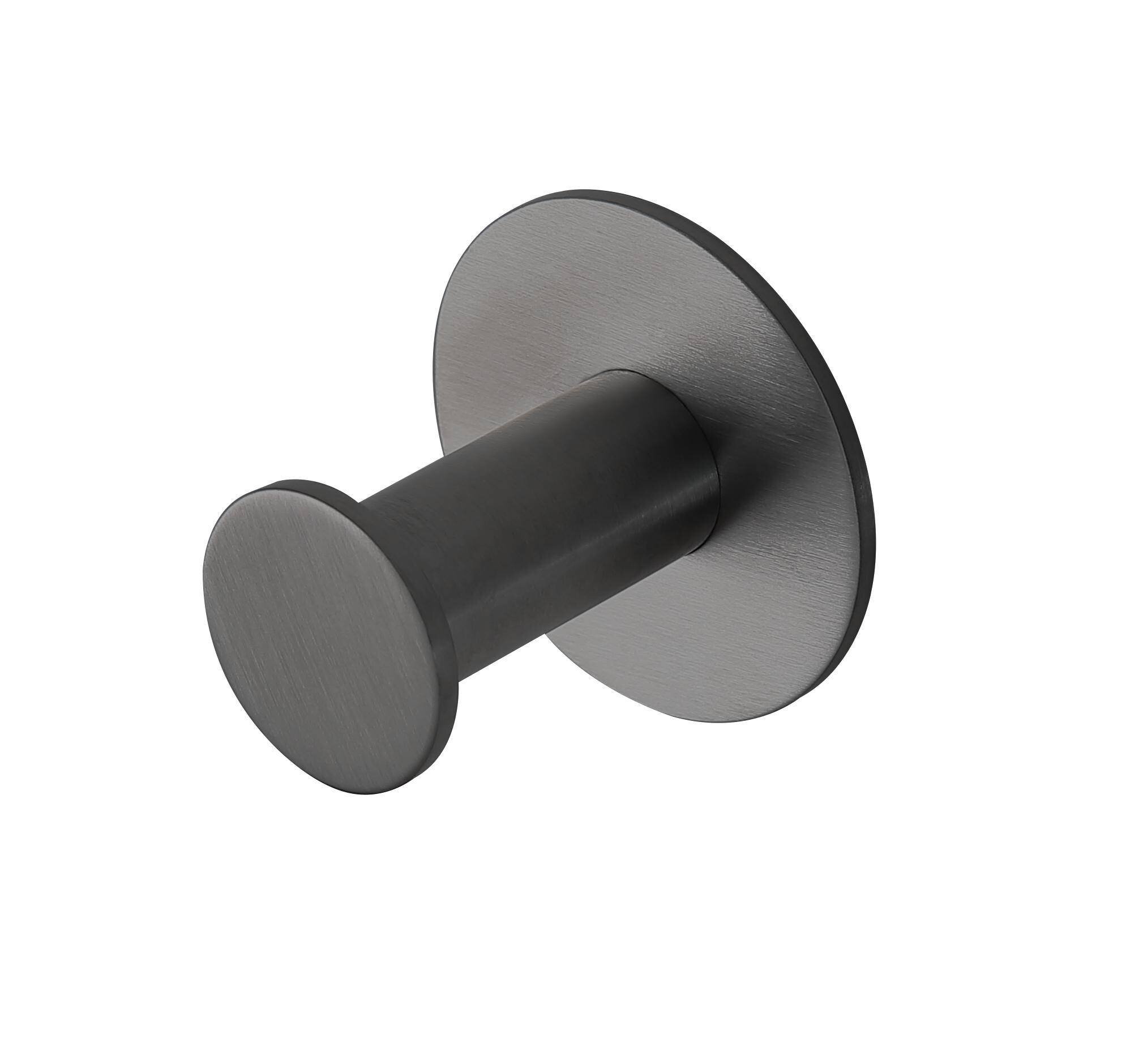 Percha Baho Bolt gunmetal (adhesivo 3M)