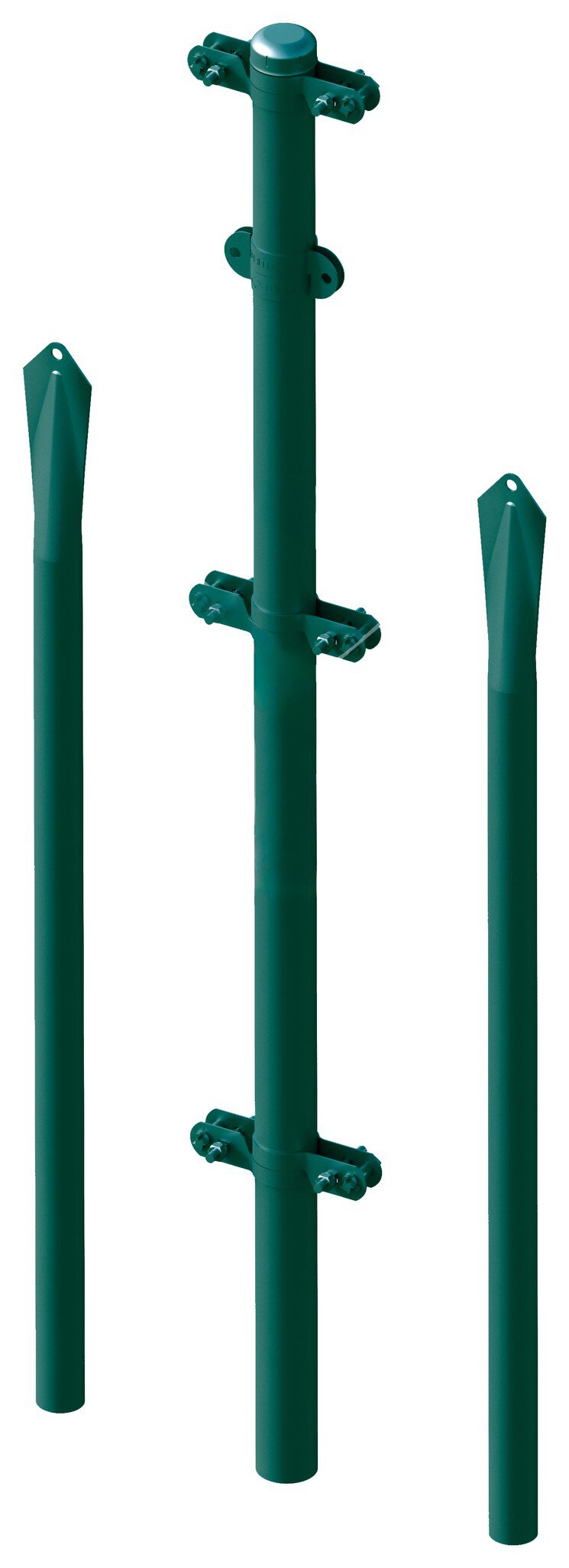 Pz.poste Moreda ref+abraz 48x1.20mm verde 1m