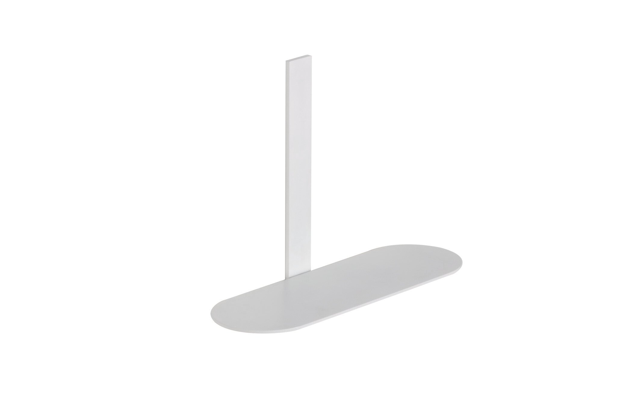 Estante Baho Loops blanco mate (adhesivo)