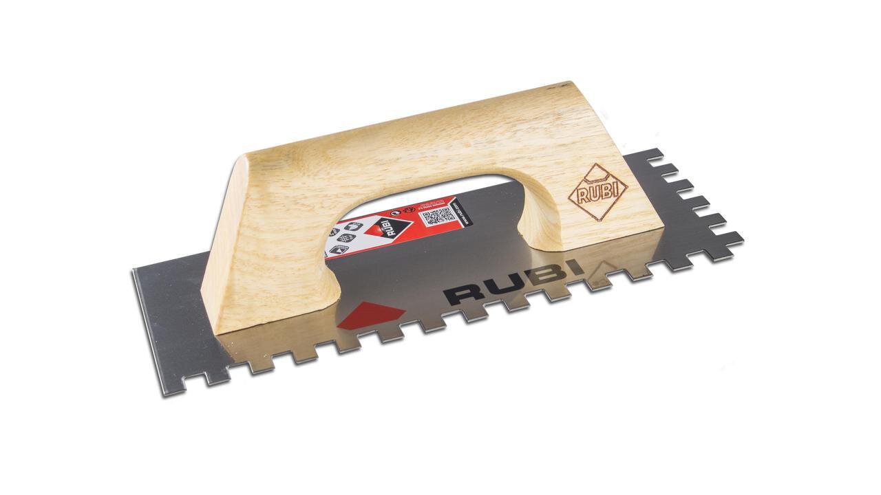 Pz. Rubi Ref.65985 llana dentada acero 28cm (10x10) mmc