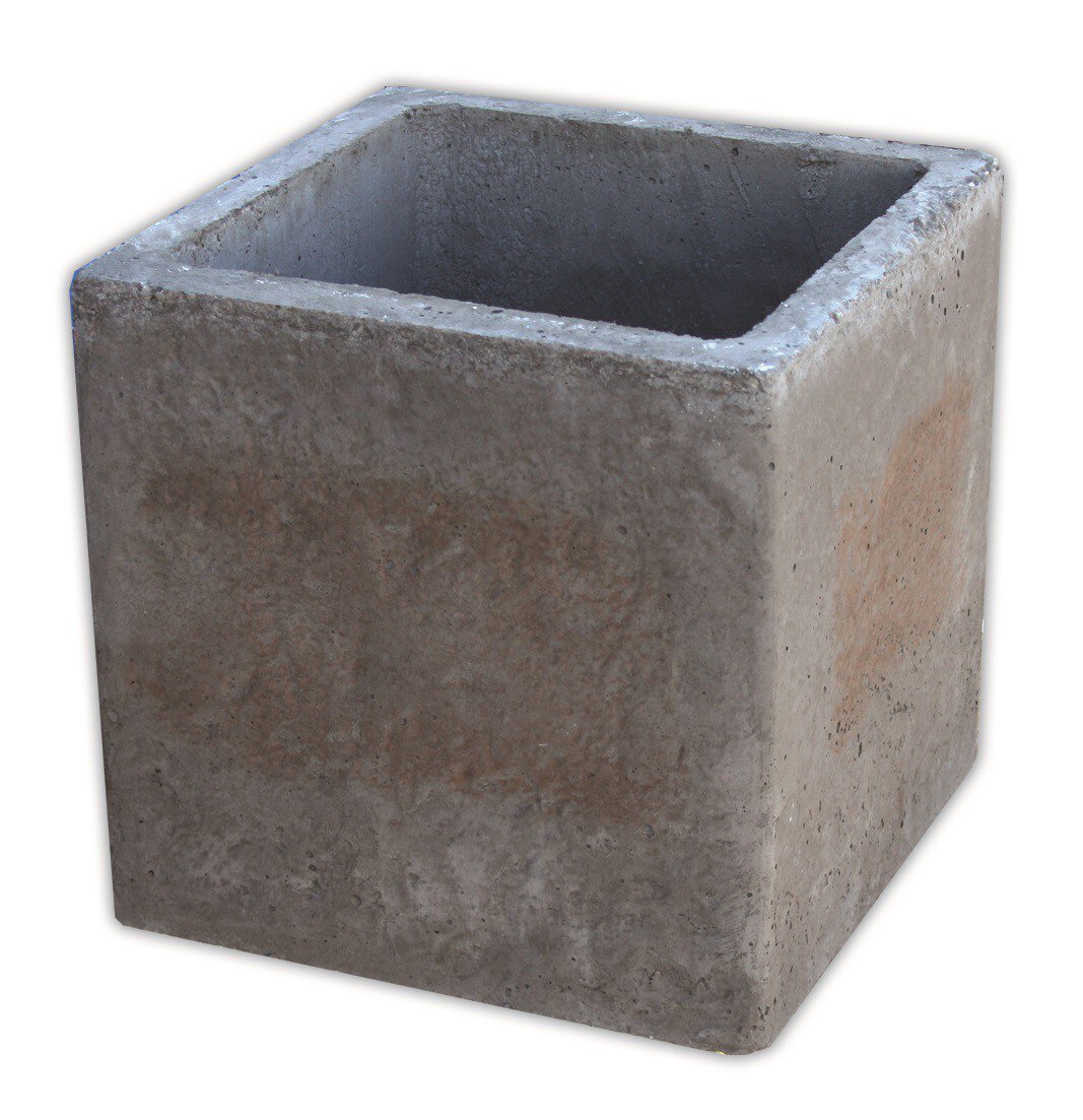 Pz. aumento rustica-paellero gris 30x30x30 ref.012