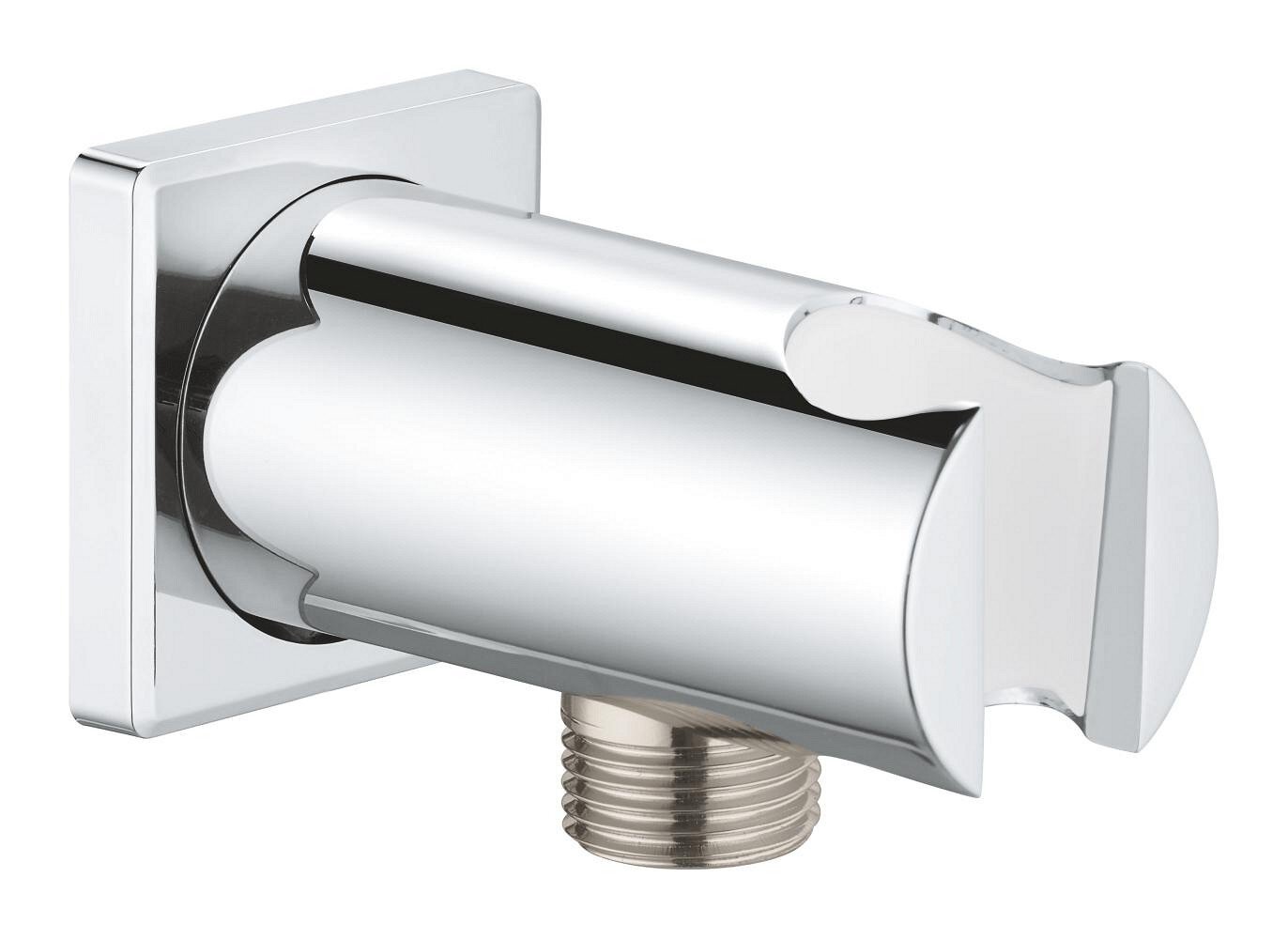 Grohe 26659000 Soporte con codo florón cuadrado