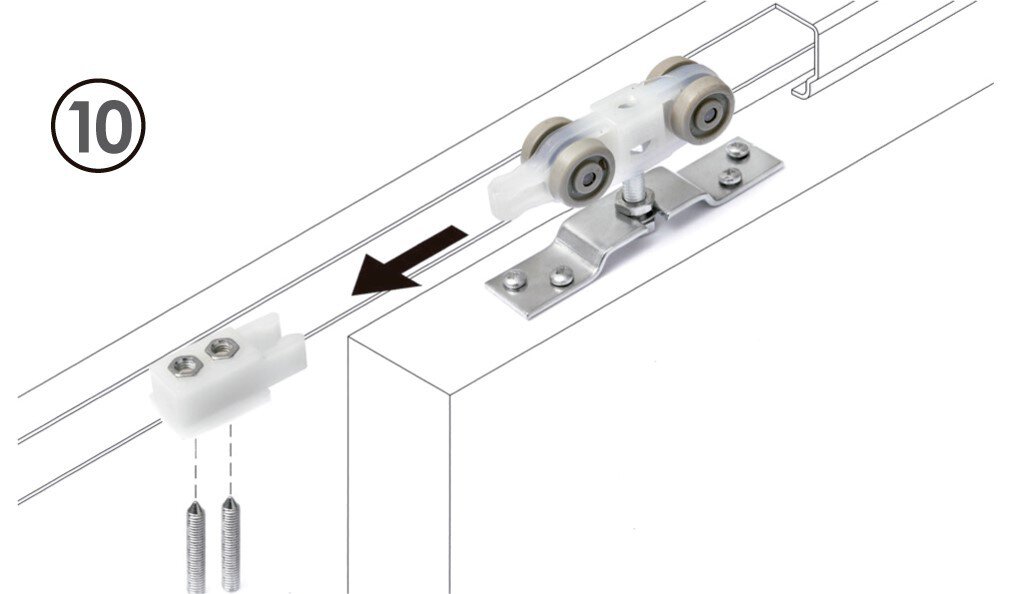 Pz.Dierre kit rodamiento muro 90/100