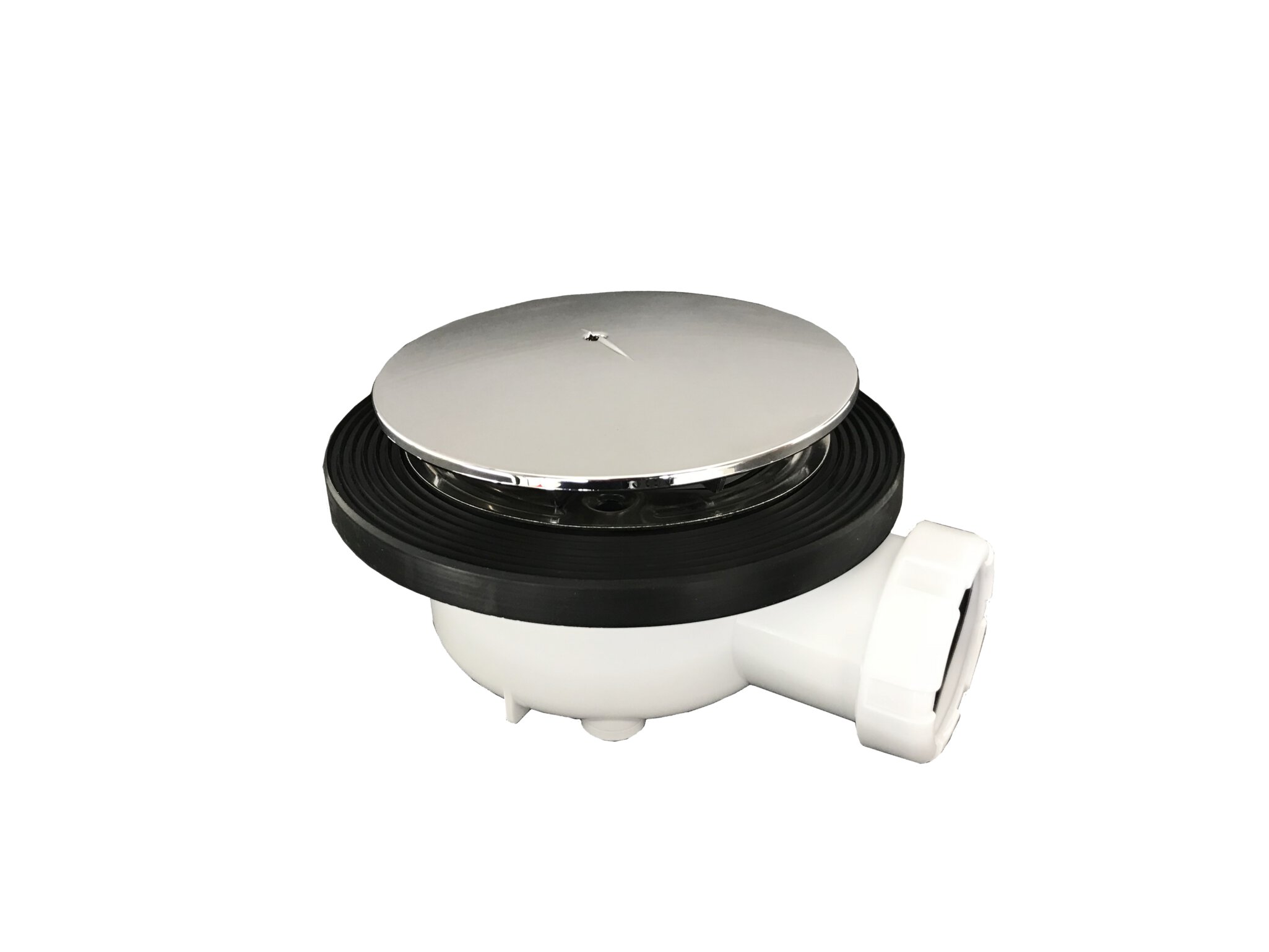 PZ. Tecnoagua valvula plato de ducha sifonica con tornillos d.115 (T-78TM)