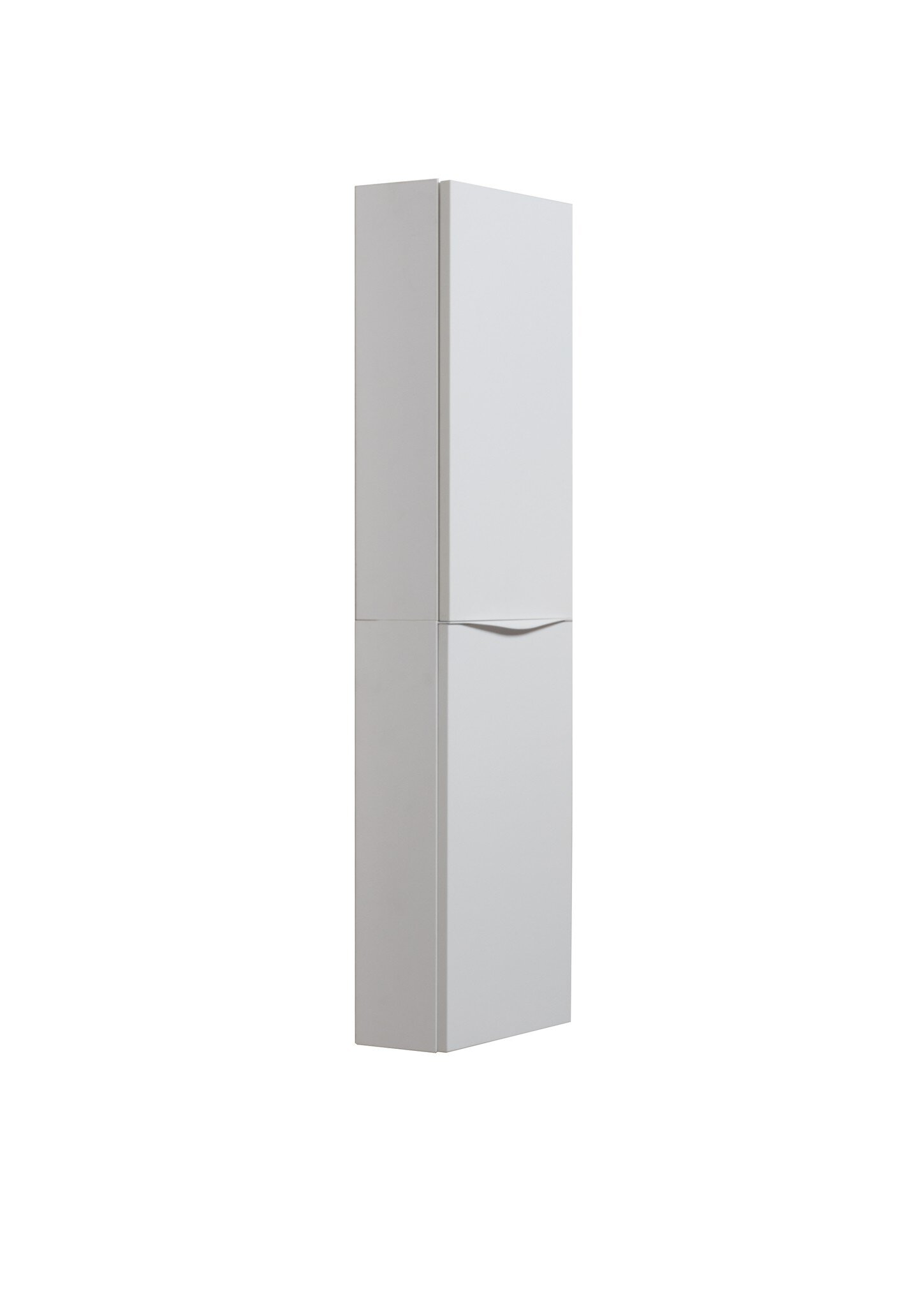 Columna Baho Lucca blanco mate izquierda